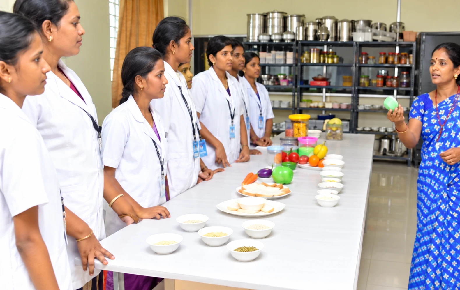 Nutrition Lab, enhanced from the trust brochure